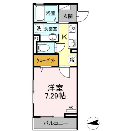 D-roomハウス秋葉原 間取り図