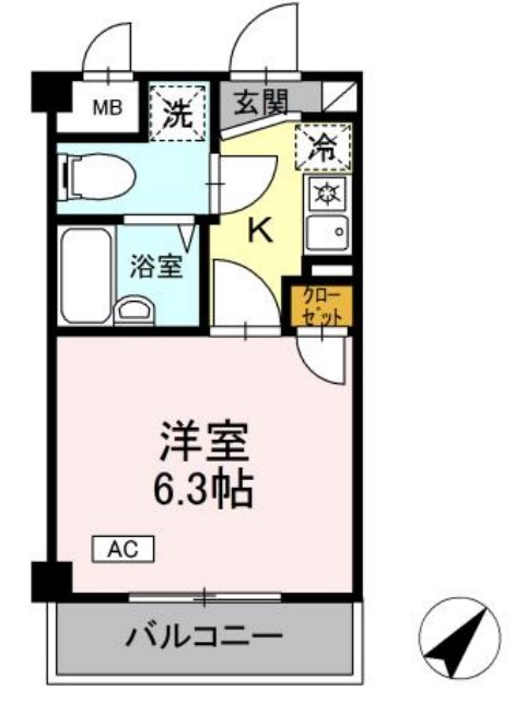 ロイヤルWAKO 間取り図