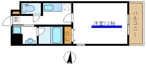 PRINCE54 間取り図