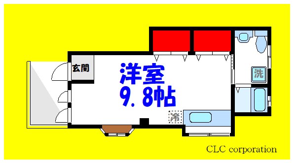 カーサ・デ・カターラ 間取り図