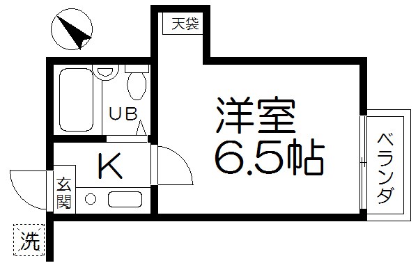 ソネット2172    間取り