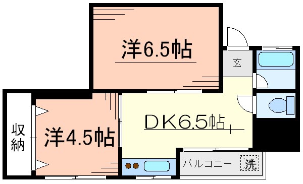 東栄マンション 間取り図