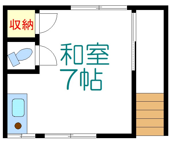 龍口アパート  間取り図