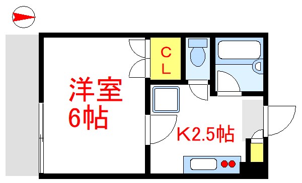 カーサビアンコ 間取り図