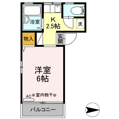 パールハイツⅢ   間取り図