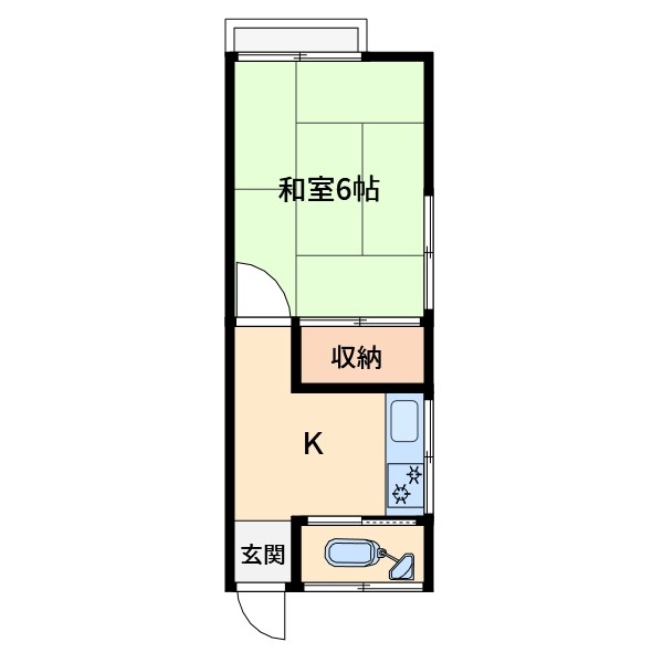 松貴荘 間取り図