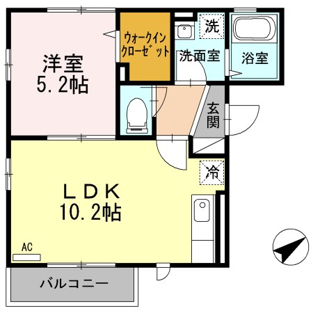 サンクレール 間取り図