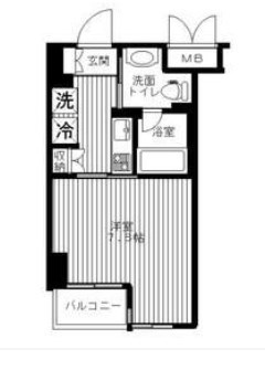 セリーズ門前仲町  間取り