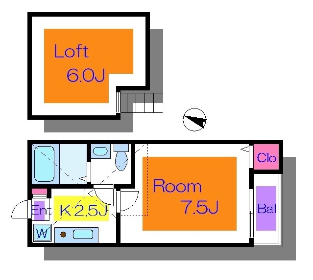 西新井ヴィラージュ 間取り図