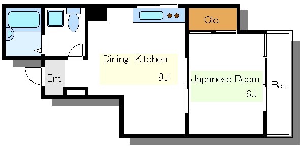 サンハイツ桑葉  間取り図