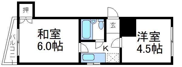 ヤングコーポ    間取り図