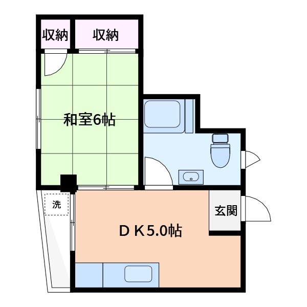 第五文成パレス  間取り