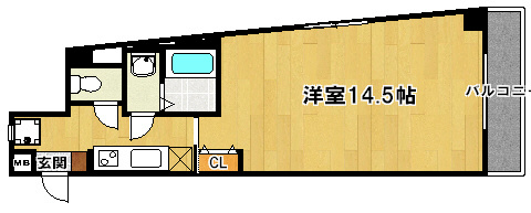 第七田嶋ビル 間取り図