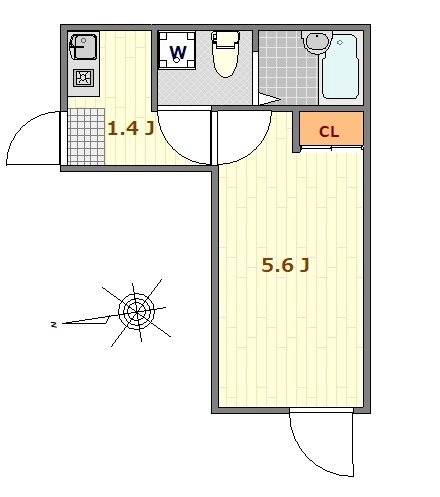 Luxカシオペア  間取り図