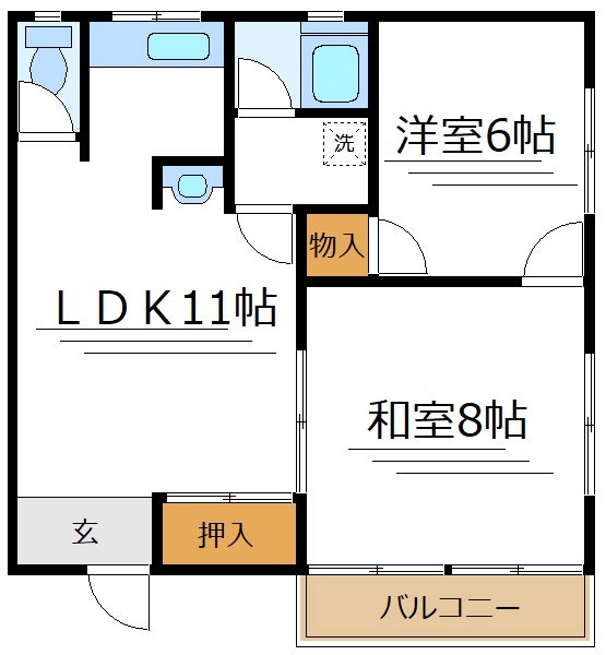 地濃マンション 間取り