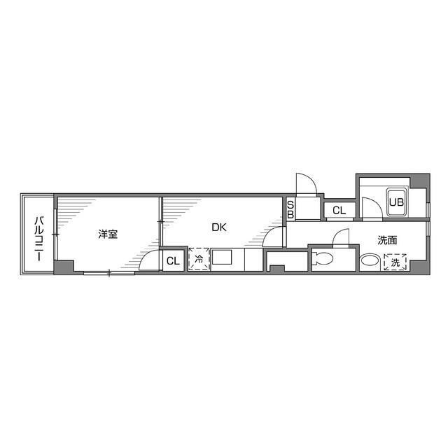 ピノヴェルデ 間取り図