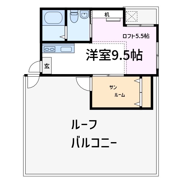 ニスモ田端新町第三榎本ビル   間取り図