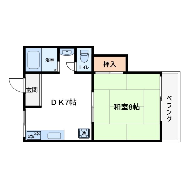 コーポリエ 間取り図