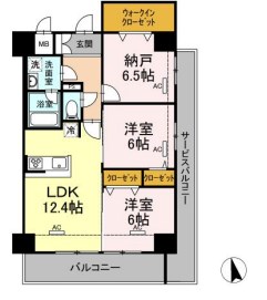 TEC　Residence 間取り図