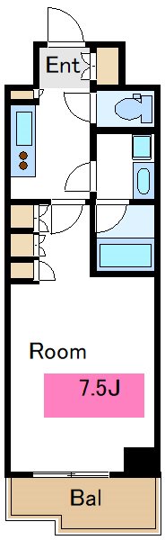 ルーブル住吉弐番館 間取り図