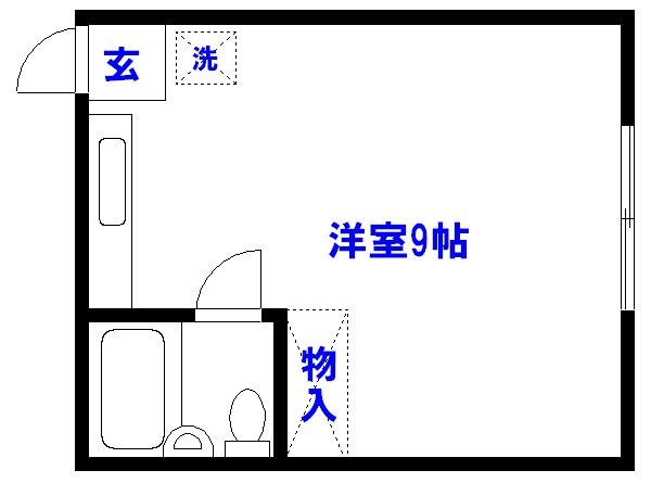 ハイムグロワール 間取り図