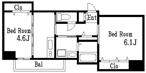 メゾンアルシュ   間取り図