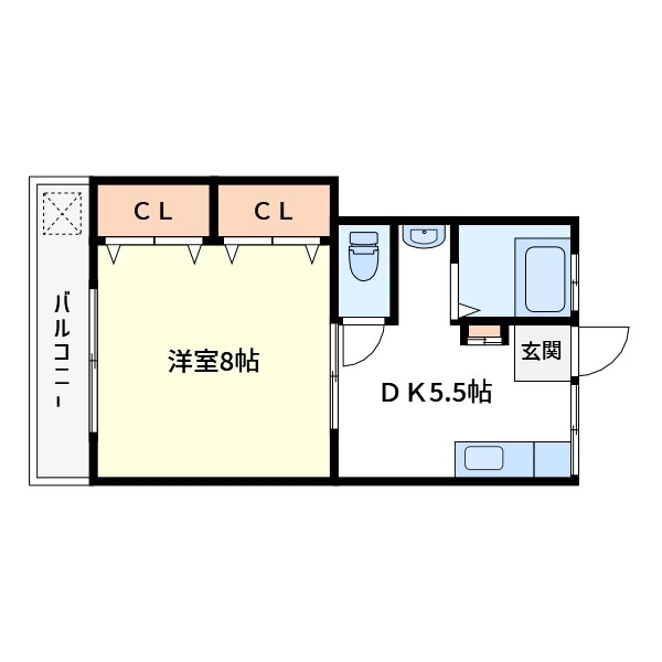 コーポ石井 間取り図