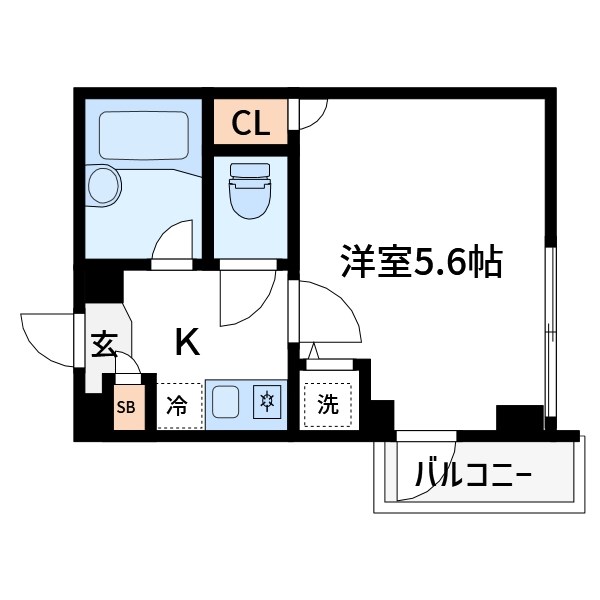 サンブリッジⅢ 間取り図