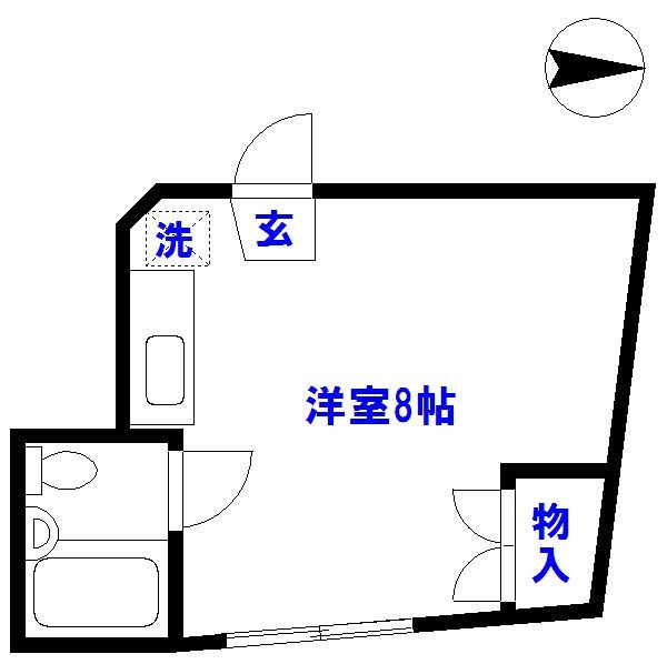 ハイムグロワール 間取り図