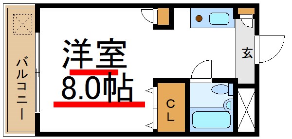 ヴィラコバヤシ 間取り図