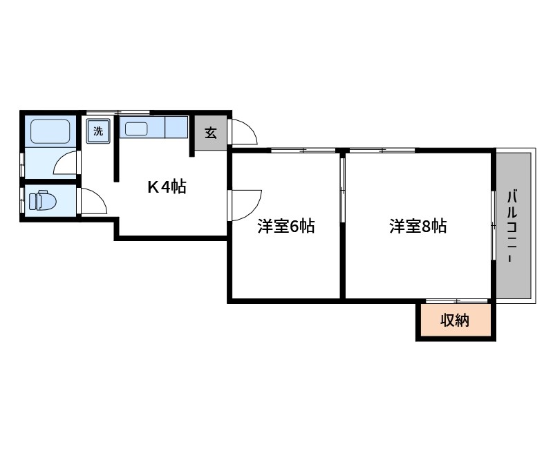 パレスホリケ９ 間取り