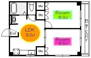 オオギマンション 間取り図