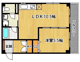 オオギマンション 間取り図