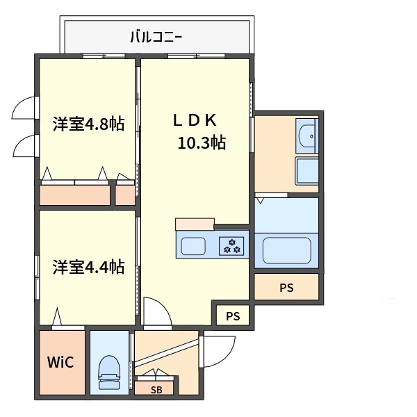 秋風 間取り