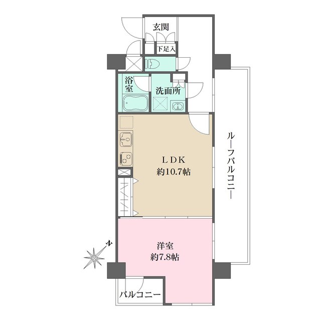 ユナイテッドグロー堀切菖蒲園 間取り