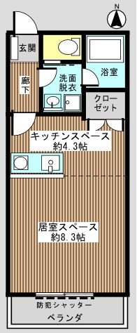 ミューズ南葛西Ⅲ 間取り