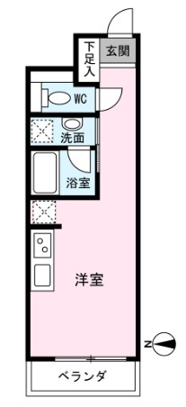 レジデンス石原  間取り図