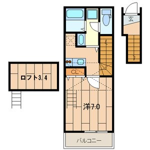 ヒメジオン五反野 間取り