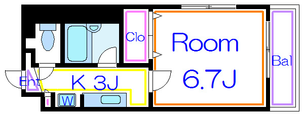 櫻コート 間取り図