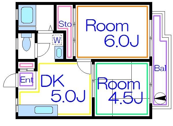 ハイツヨシザワ 間取り