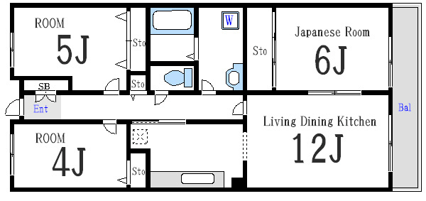 メゾングレイス瑞江 間取り図