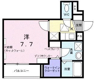 プリマベーラ　ドゥエ 間取り図