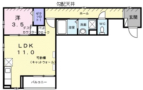 プリマベーラ　ドゥエ 間取り図