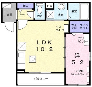 プリマベーラ　ドゥエ 間取り図