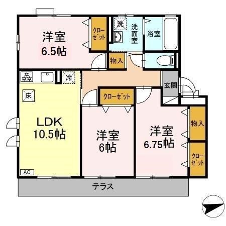 パルソシア 間取り