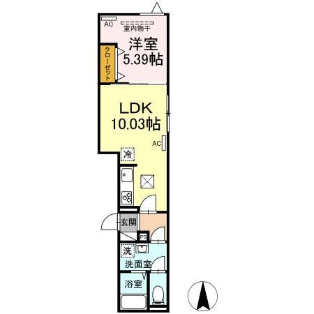 レクシア一ツ家   間取り図