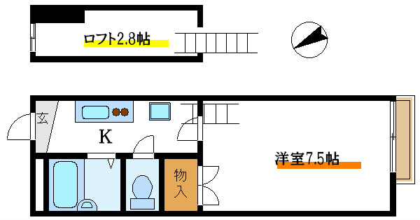 メインシティガーデン北葛西 間取り