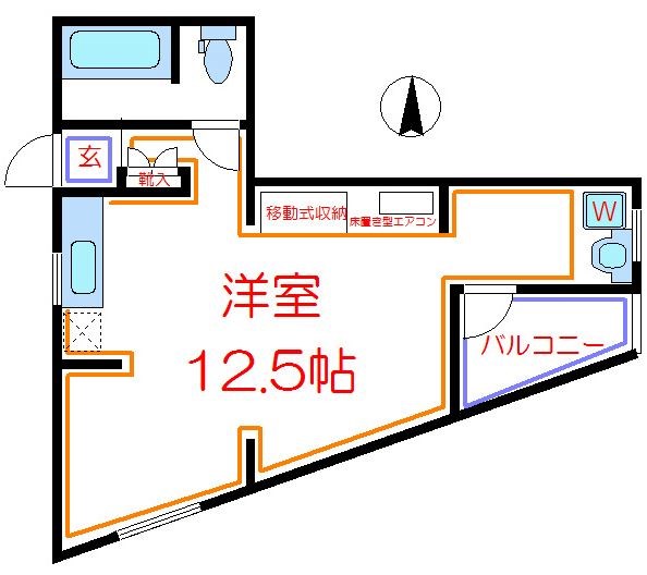 ＣＲＥＡＲＥ（クレアーレ） 間取り図