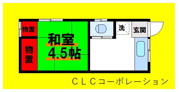 光荘 間取り図