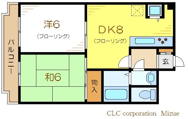 メゾンエスユー 間取り図